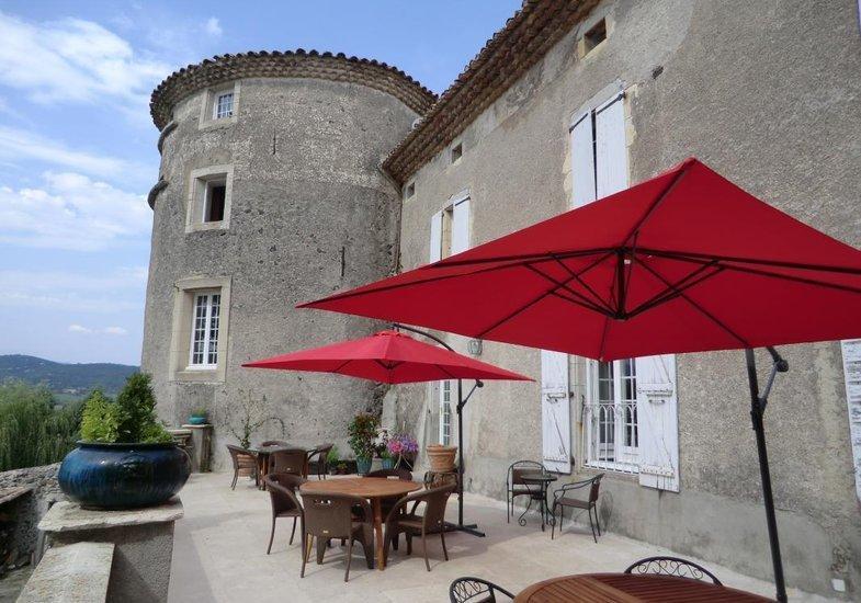 Chateau De Mauras Chomerac Exterior photo