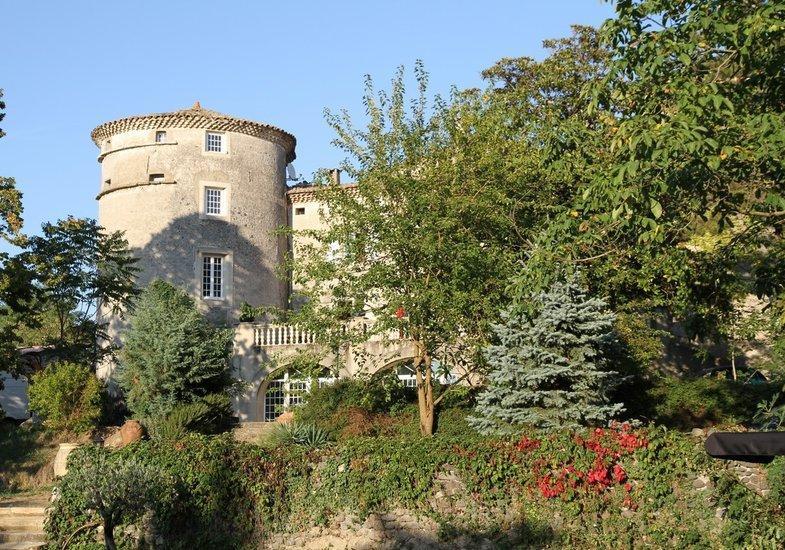 Chateau De Mauras Chomerac Exterior photo